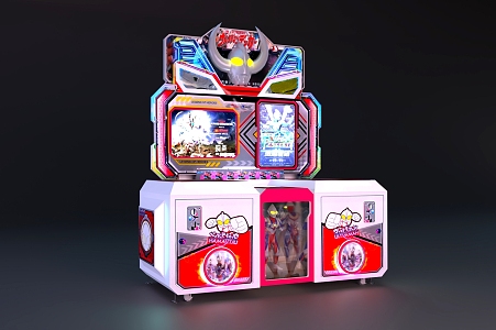 Ultraman card machine 3d model