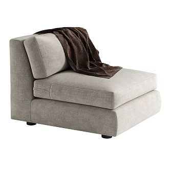 Modern Lazy Sofa 3d model