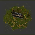 Shield Defense Weapon Ancient Shield Iron Shield Protective Shield Wooden Shield Ancient Weapon Cold Weapon 3d model
