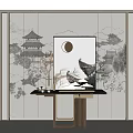 End view cabinet 3d model