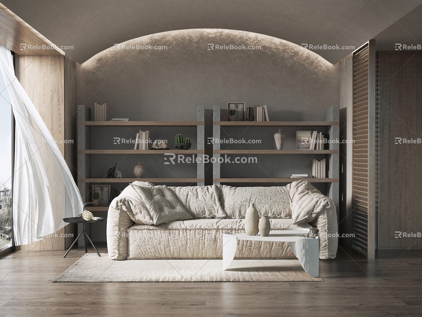 The Silent Living Room 3d model