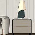 Modern table lamp table lamp floor lamp side table lamp 3d model