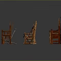 Diverse Wooden Chairs Furniture Collection With Various Styles And Different Designs