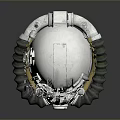 Sci-Fi Helmet Alien Helmet High Tech Helmet Game Helmet 3d model