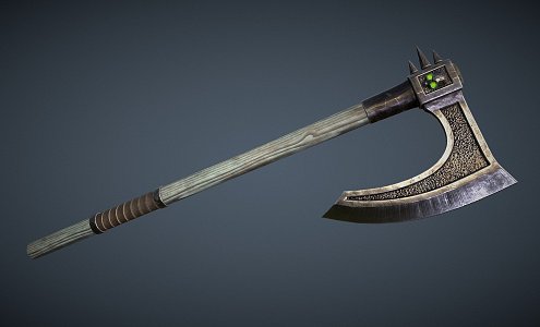 Undead Axe 3d model