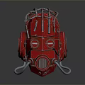 Sci-Fi Helmet Alien Helmet High Tech Helmet Game Helmet 3d model