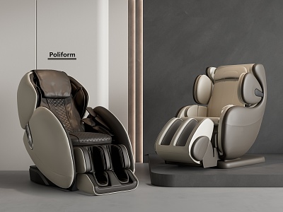 massage chair 3d model