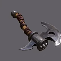 Tomahawk Game Axe Ares Axe Mountain Axe Pangu Axe Cold Weapon Low Face Number Low Model Simple Model Video Level Super Realistic 3d model