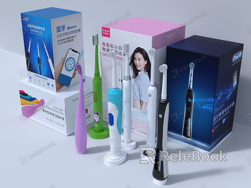 Modern electric toothbrush model