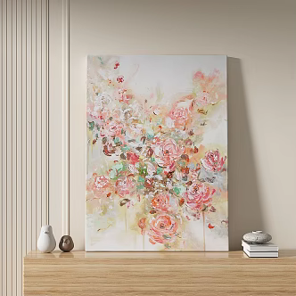 Simple Decorative Painting 3d model