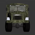 Military Camouflage Tank 3D Model Collectible With Detailed Tracks And Turret Design