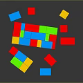 Colorful Plastic Building Blocks In Assorted Colors For Children Creative Play And Construction Toys