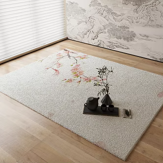 New Chinese Carpet 3d model