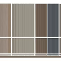 Elegant Wall Paneling Designs With Multiple Color Options And Vertical Textures
