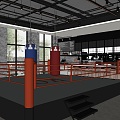 Modern Gym 3d model