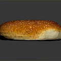Golden Brown Sesame Seed Bagel With Crispy Surface And Fresh Texture