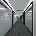 Birds Eye View Of Modern Office Interior Layout With Cubicles Tables Chairs And Functional Spaces