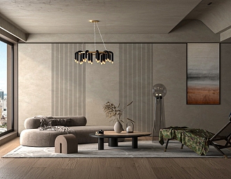 The Silent Living Room 3d model