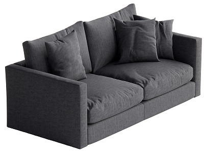 Double sofa model