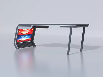 Modern Platform Bus Station 3d model Modern Platform Bus Station 3d model