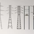 Different Types of Electrical Transmission Towers and Utility Poles Structural Design