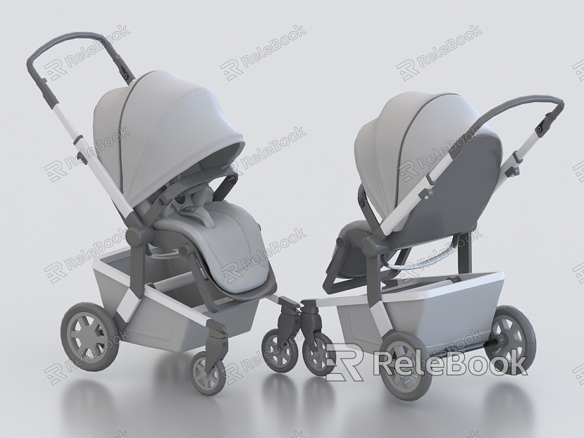 Baby Stroller Baby Stroller Stroller Trolley Cradle Children's Products model