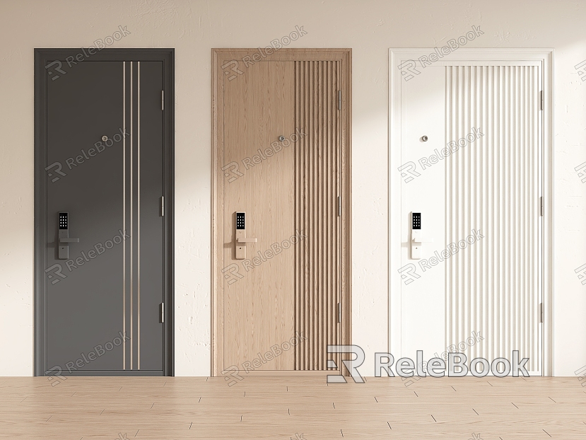 Modern security door entry door security door model