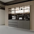 Minimalist Sideboard 3d model