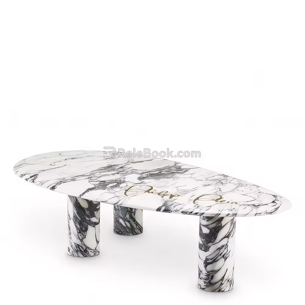 Modern table ta 3d model