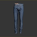 Jeans Casual Pants Denim Casual Pants Men's Pants Women's Pants Men's Pants Women's Pants 3d model