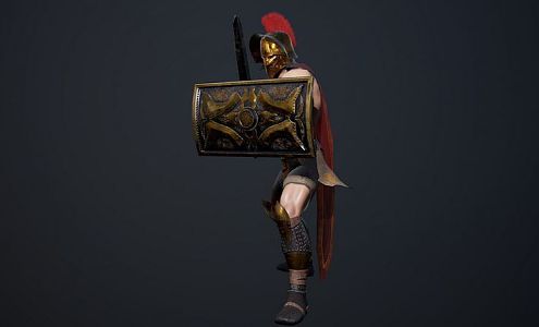 Gladiator 3d model