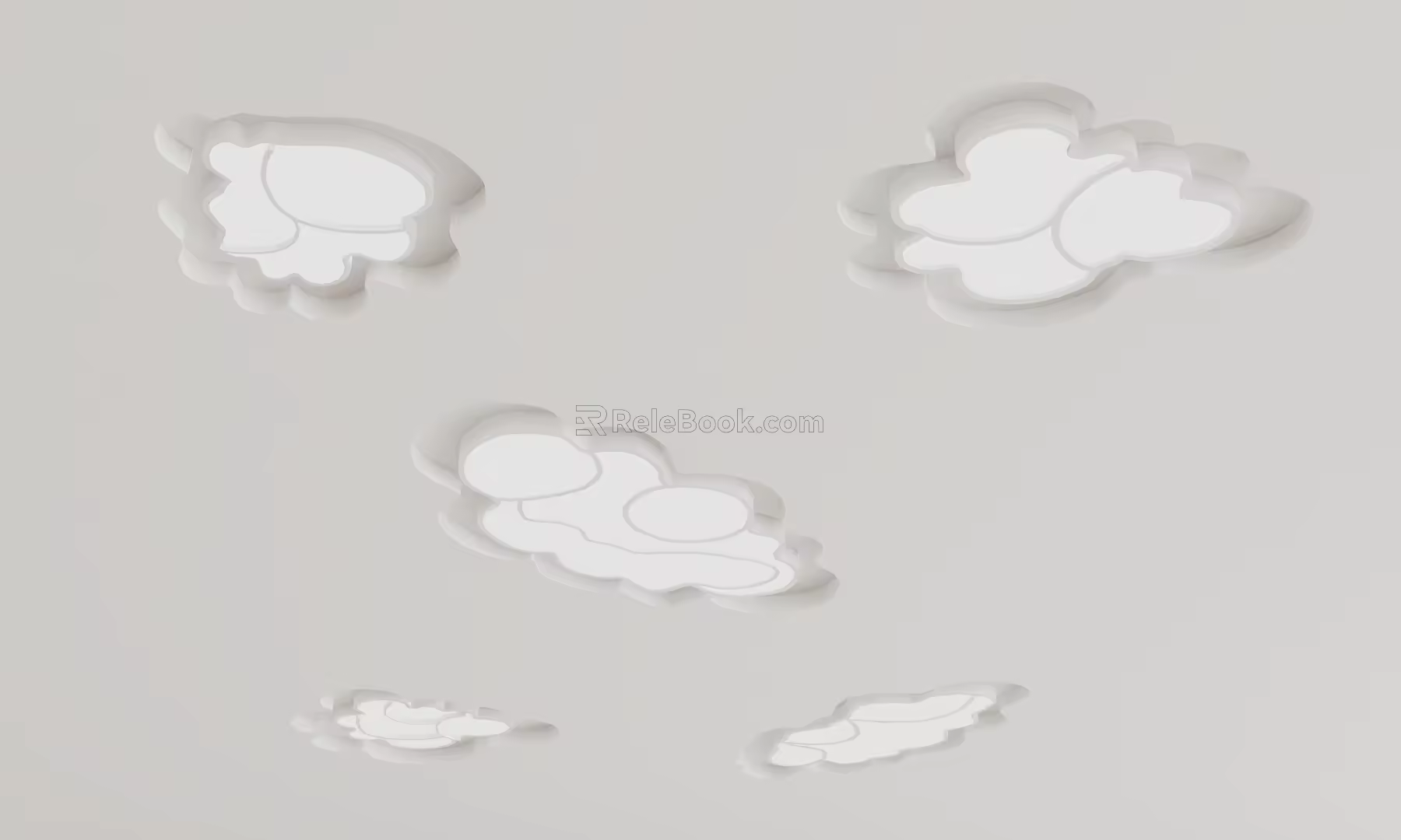 Modern Ceiling 3d model