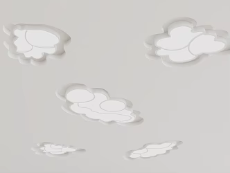Modern Ceiling 3d model