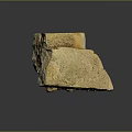 Rock Block Rock Block Rock Specimen Boulder Big Stone Block Rock Stratum Rock Stratum Rock Stratum Rock 3d model