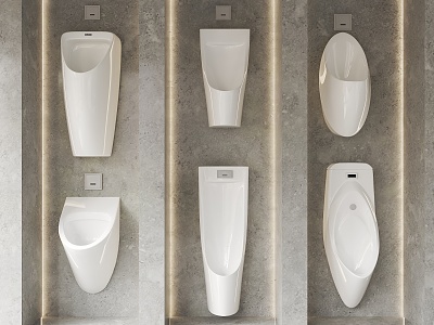 Urinal urinal toilet sanitary ware 3d model