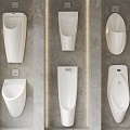 Urinal urinal urinal urinal toilet sanitary ware 3d model