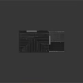 Two Story Commercial Building With Red Brick White Wall Ground Floor Storefronts Windows