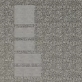 Gray Stone Stepping Stones Forming Path On Gravel Ground Surface