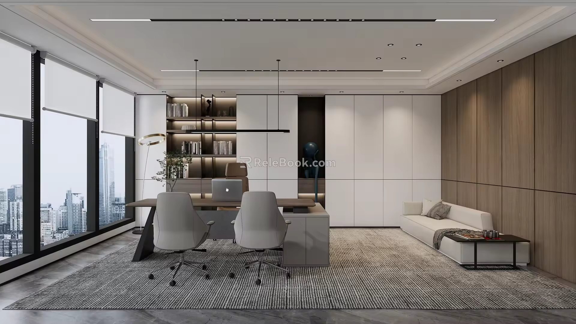 Modern Manager's Office 3d model