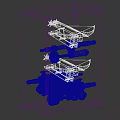 crossbow ancient crossbow mechanical crossbow Mohist organ 3d model