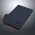 Black Computer Laptop With Sleek Design And Portable Features For Daily Use 3d model