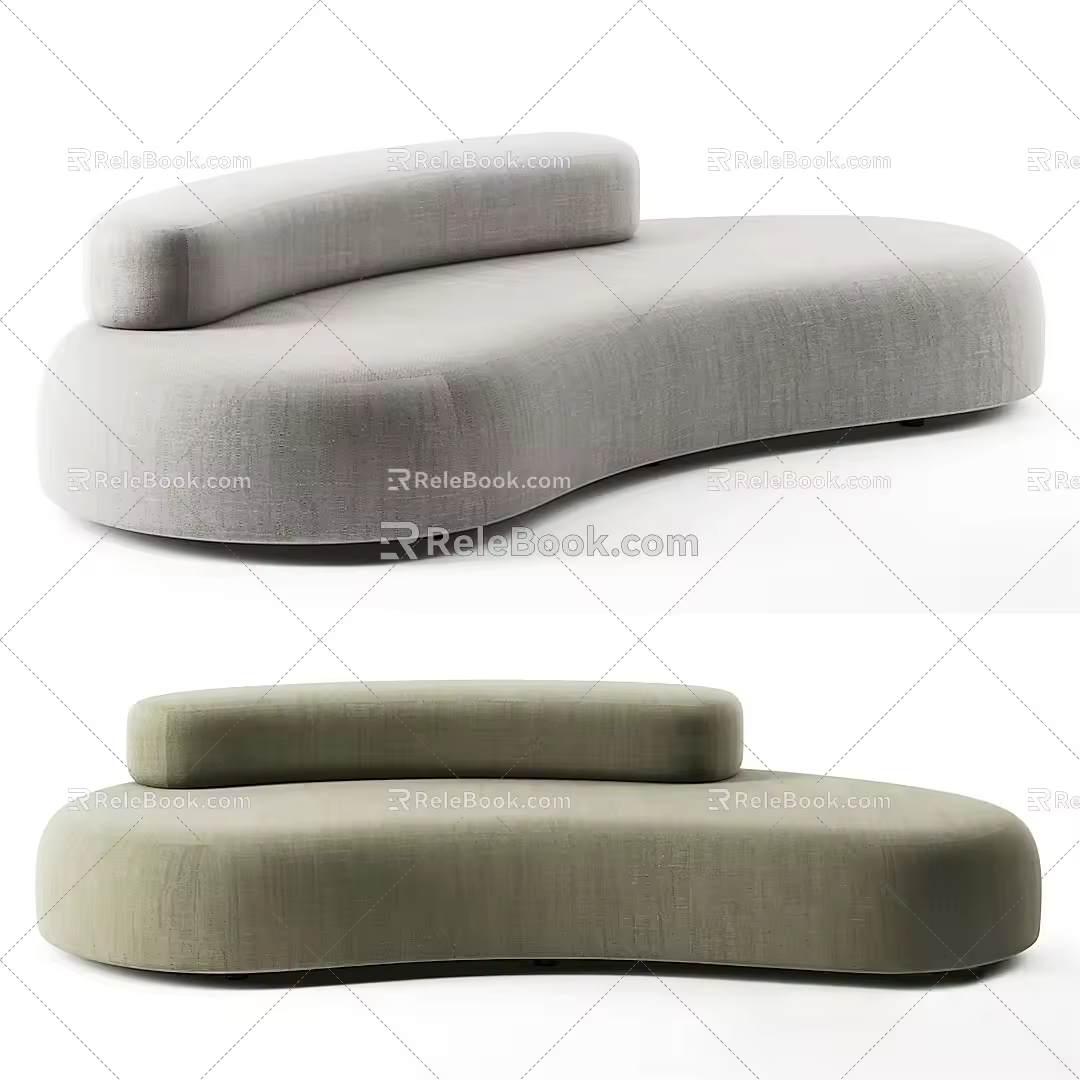 Modern Multiplayer Sofa 3d model