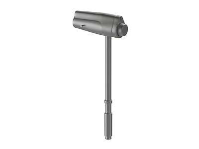 Manual Hardware Tool With Metal Construction Long Handle And Ergonomic Grip 3d model