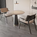 Elegant Modern Upholstered Dining Armchair With Solid Wood Frame For Cozy Minimalist Dining Space