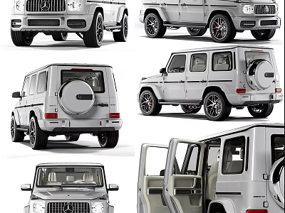 Hyundai Car Mercedes-Benz Big Car 3d model