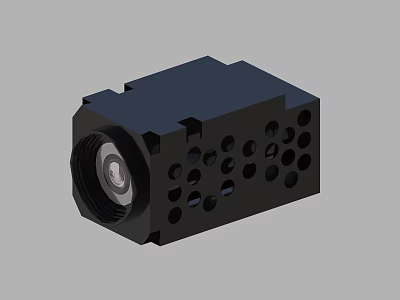 Projection Monitoring Device With High Definition Lens And Secure Surveillance Features 3d model