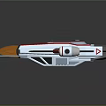 Modern Spaceship Spacecraft 3d model