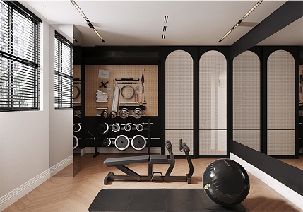 Modern Gym Diablo Home Gym 3d model