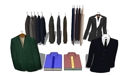 Modern Suit 3d model