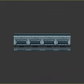Sci-fi Corridor Sci-fi Capsule Space Capsule Hibernation Cabin Freezing Cabin Rest Cabin Rest Capsule 3d model
